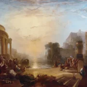 William Turner | Det karthagiske imperiums fald - 1817 | Indrammet kunsttryk | Romantic | formida