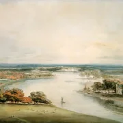 William Turner | Themsen ved Richmond - 1795 | Indrammet kunsttryk | Romantic | formida