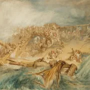 William Turner | Der Verlust eines Ostindienfahrers - 1818 | Gerahmter Kunstdruck | Romantik | formida