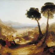 William Turner | Baiae-bugten med Apollon og Sibyllen - 1775 | Indrammet kunsttryk | Romantic | formida