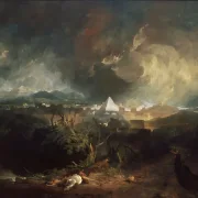 William Turner | Den femte plage i Egypten - 1808 | Indrammet kunsttryk | Romantic | formida