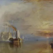 William Turner | Den kæmpende Temeraire - 1839 | Indrammet kunsttryk | Romantic | formida
