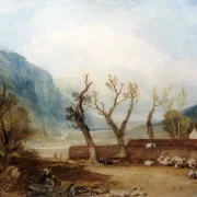 William Turner | Mont Blanc - 1807 | Indrammet kunsttryk | Romantic | formida