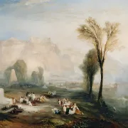William Turner | Ehrenbreitstein - 1835 | Indrammet kunsttryk | Romantic | formida