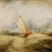 William Turner | Van Tromp, mod vinden - 1844 | Indrammet kunsttryk | Romantic | formida