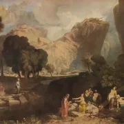 William Turner | Die Göttin der Zwietracht wählt den Apfel des Streits - 1806 | Gerahmter Kunstdruck | Romantik | formida