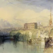 William Turner | Exeter - 1827 | Indrammet kunsttryk | Romantic | formida