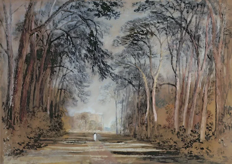 William Turner | Farnley Avenue, Yorkshire -1808 | Indrammet kunsttryk | Romantic | formida