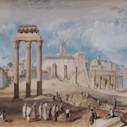 William Turner | Forum Romanum - 1818 | Gerahmter Kunstdruck | Romantik | formida