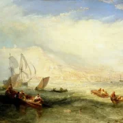 William Turner | Leinen fischen vor Hastings - 1835 | Gerahmter Kunstdruck | Romantik | formida
