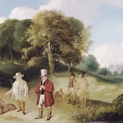 William Turner | Turner og Walter Fawkes på Farnley Hall - 1820 | Indrammet kunsttryk | Romantic | formida