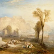 William Turner | Den klare æressten og Marceaus grav - 1850 | Indrammet kunsttryk | Romantic | formida