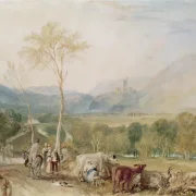 William Turner | Hoolay Deedy, Seringapatam - 1800 | Indrammet kunsttryk | Romantic | formida