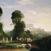 William Turner | Jupiters Tempel - 1816 | Indrammet kunsttryk | Romantic | formida