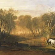 William Turner | Bere-skoven - 1808 | Indrammet kunsttryk | Romantic | formida