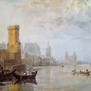 William Turner | Köln ved Rhinen - 1826 | Indrammet kunsttryk | Romantic | formida