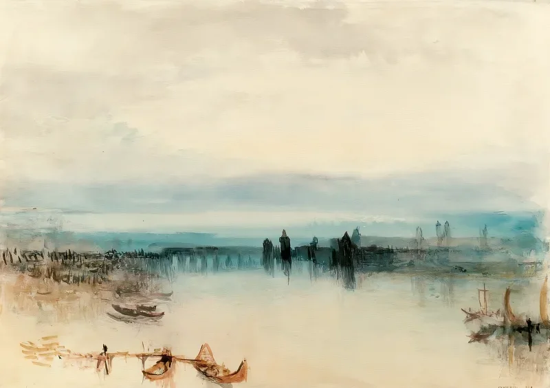 William Turner | Konstanz - 1841 | Gerahmter Kunstdruck | Romantik | formida