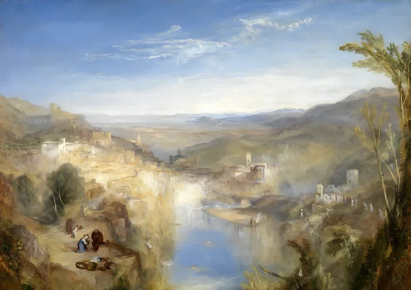 William Turner | Pifferarien - 1838 | Indrammet kunsttryk | Romantic | formida