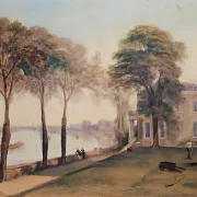 William Turner | Mortlake Terrace - 1826 | Indrammet kunsttryk | Romantic | formida