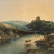 William Turner | Norham Castle Morgen - 1797 | Indrammet kunsttryk | Romantic | formida