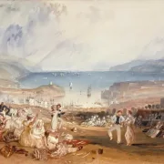 William Turner | Plymouth, Devonshire - 1803 | Indrammet kunsttryk | Romantic | formida