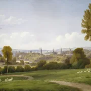 William Turner | Udsigt over Oxford fra Headington - 1830 | Indrammet kunsttryk | Romantic | formida