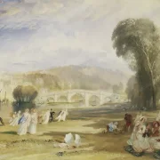 William Turner | Richmond Hill und Brücke, Surrey - 1831 | Gerahmter Kunstdruck | Romantik | formida
