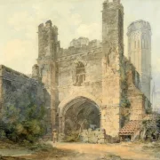 William Turner | St. Augustinus-Tor – 1793 | Gerahmter Kunstdruck | Romantik | formida
