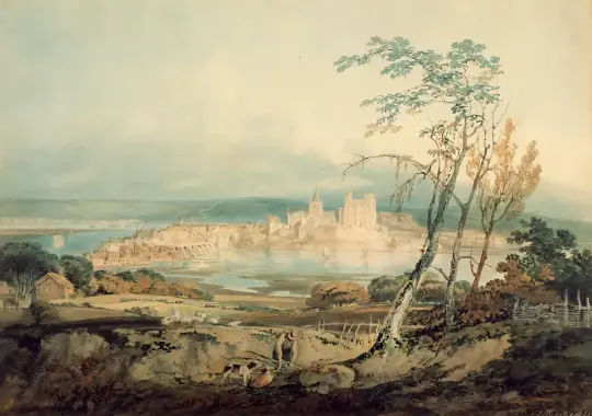 William Turner | Rochester, Kent - 1795 | Gerahmter Kunstdruck | Romantik | formida