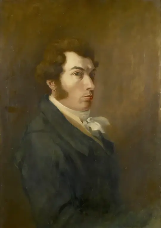 William Turner | Selvportræt - 1824 | Indrammet kunsttryk | Romantic | formida