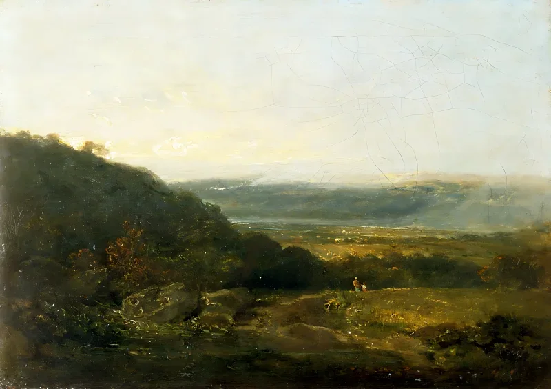 William Turner | Middleton Dale, Yorkshire - 1851 | Indrammet kunsttryk | Romantic | formida