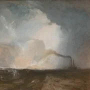 William Turner | Staffa, Fingals hule - 1832 | Indrammet kunsttryk | Romantic | formida
