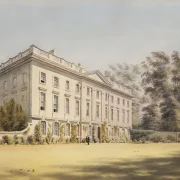 William Turner | Corpus Christi College, Oxford - 1811 | Indrammet kunsttryk | Romantic | formida