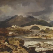 William Turner | Tummel Bridge nær Perthshire - 1802 | Indrammet kunsttryk | Romantic | formida