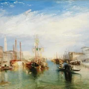 William Turner | Venedig fra Madonna Dellas veranda - 1835 | Indrammet kunsttryk | Romantic | formida