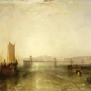 William Turner | Brighton set fra havet - 1829 | Indrammet kunsttryk | Romantic | formida