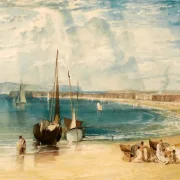 William Turner | Weymouth - 1811 | Indrammet kunsttryk | Romantic | formida