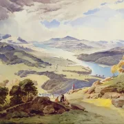 William Turner | Windermere ved Ormot Head - 1821 | Indrammet kunsttryk | Romantic | formida