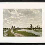 Vindmøller nær Zaandam – 1871