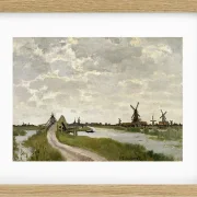 Vindmøller nær Zaandam – 1871