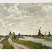Vindmøller nær Zaandam – 1871