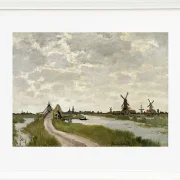 Vindmøller nær Zaandam – 1871