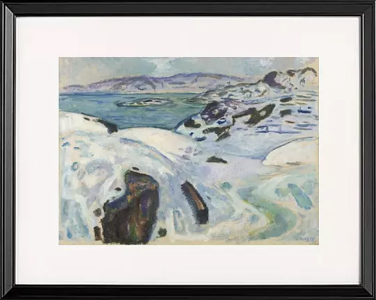 Winter am Fjord – 1915