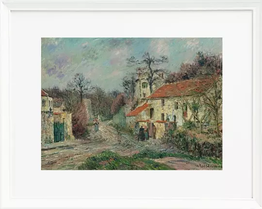 Winterlandschaft in Chaponval – 1908