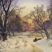 Winternacht im Wald – 1853