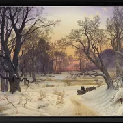 Winternacht im Wald – 1853