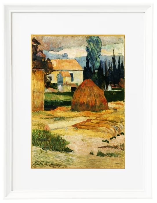 Landscape near Arles - 1888