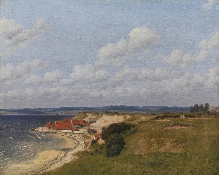 Ziegelei Rendbjerg an der Flensburger Förde - 1830