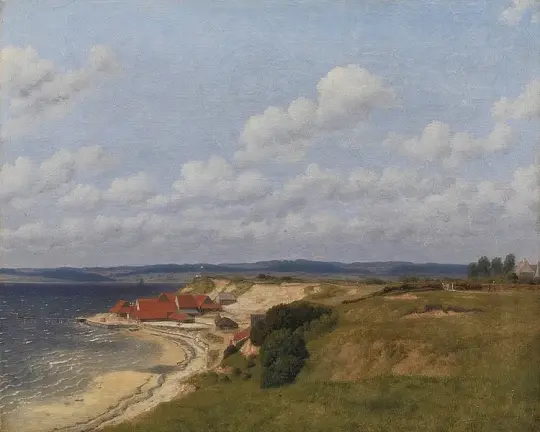 Ziegelei Rendbjerg an der Flensburger Förde - 1830