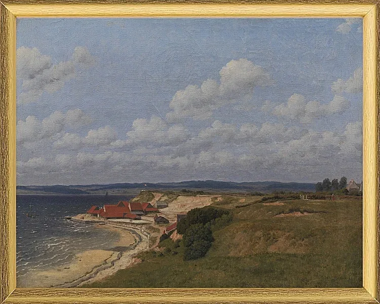 Ziegelei Rendbjerg an der Flensburger Förde - 1830
